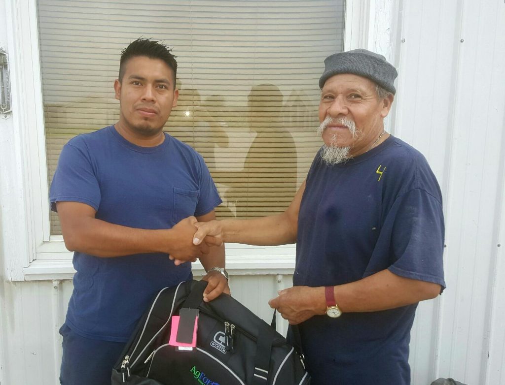 Randy Luna (supervisor) and Joseph Pacheco